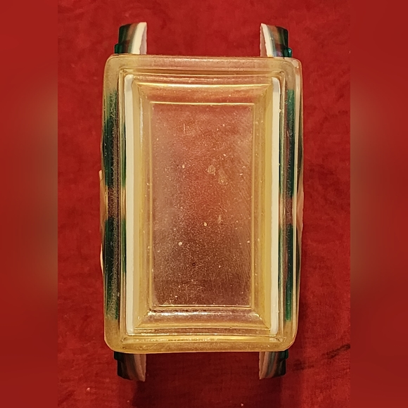 Vtg 1960s Pink Lucite Acrylic Resin Daisy Napkin holder pink rarest color made - Picture 4 of 5